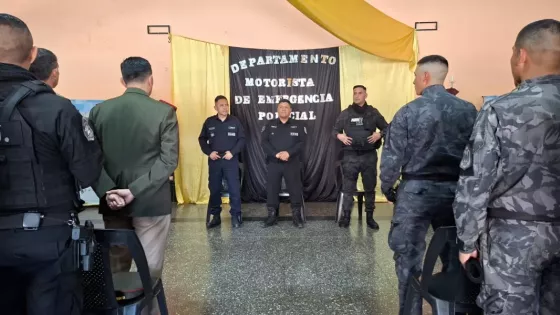 Motoristas de emergencia policial culminaron una nueva capacitación para reforzar la prevención del delito
