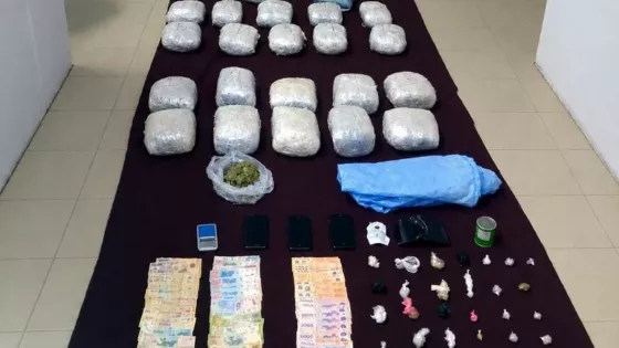Durante la última semana se secuestraron más de 43 mil dosis de droga en más de 100 procedimientos realizados en Salta