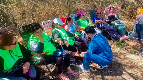 Salud Pública despliega asistencia sanitaria integral a peregrinos en toda la provincia rumbo al Milagro