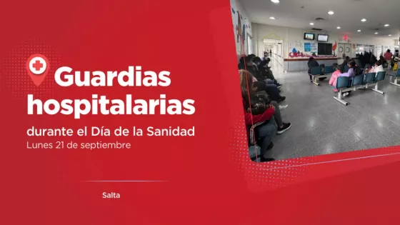 Este lunes los servicios de salud pública trabajarán con guardias para urgencias por el asueto del Día de la Sanidad