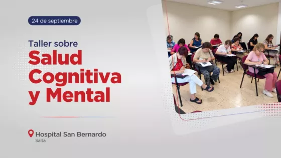 El Hospital San Bernardo realizará un taller sobre salud cognitiva y mental