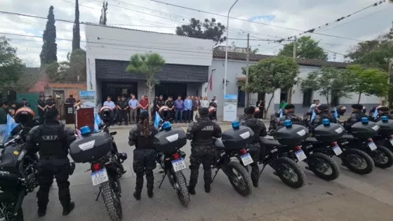 Nuevas motos para potenciar el patrullaje preventivo en el Valle de Lerma