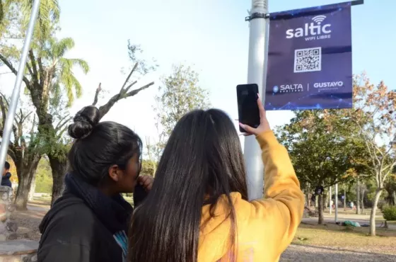 Se restableció el servicio de wifi gratuito en más de 100 plazas del interior de la provincia