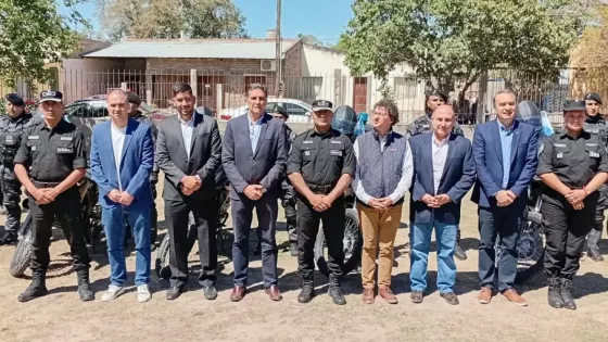 Con la entrega de recursos operativos se refuerza el patrullaje preventivo policial en General Güemes