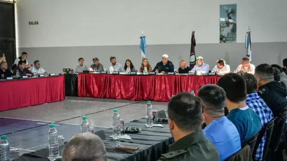 El Comité de Emergencia Climática se reunió en Joaquín V. González con los demás municipios de Anta