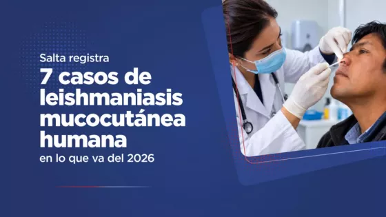Suman 7 los casos notificados de leishmaniasis mucocutánea humana en lo que va del año