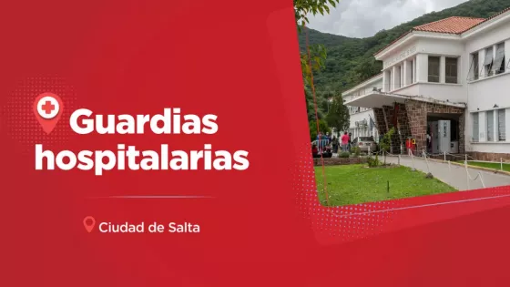 En guardias hospitalarias capitalinas fueron asistidos más de 2200 pacientes este fin de semana