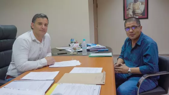 Aguas del Norte evalúa acciones para atenuar las variaciones del servicio por cortes de energía en Salvador Mazza