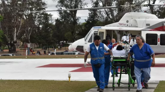 Vuelos sanitarios: la Provincia asistió a 34 pacientes en situación crítica durante septiembre.