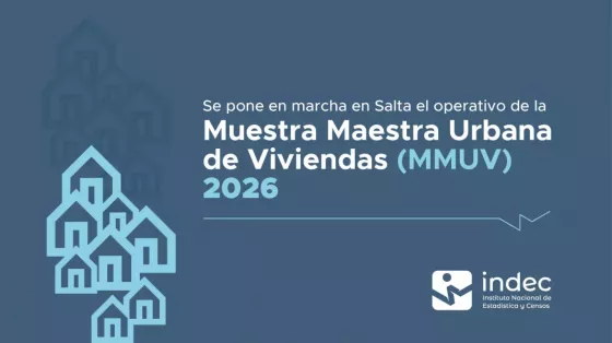 Se pone en marcha en Salta el operativo de la Muestra Maestra Urbana de Viviendas (MMUV) 2026