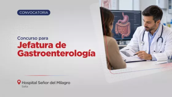 Concursan función jerárquica en el sector de Gastroenterología del hospital Señor del Milagro