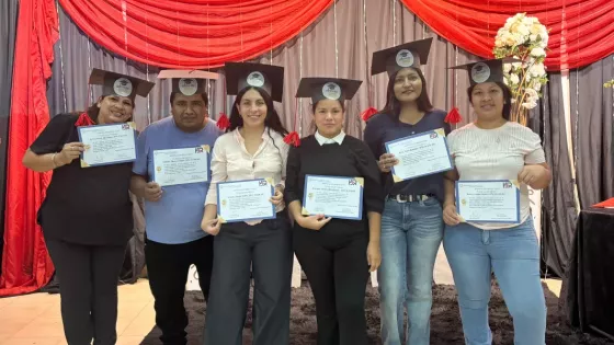 El hospital San Roque reconoció a nueve egresados de la Concurrencia de Enfermería Bilingüe
