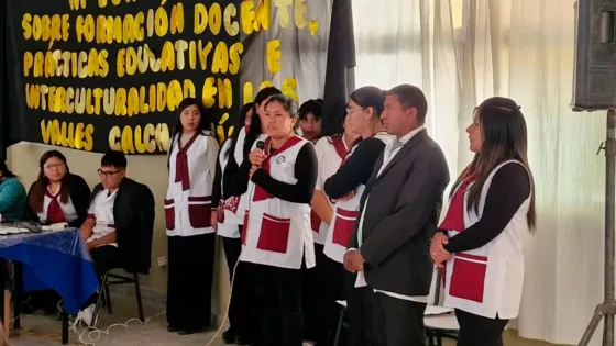 Seclantás fue sede de las III Jornadas de Formación Docente e Interculturalidad