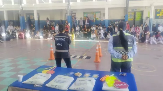 Más de 280 alumnos de Vaqueros fueron capacitados como “Promotores Viales”