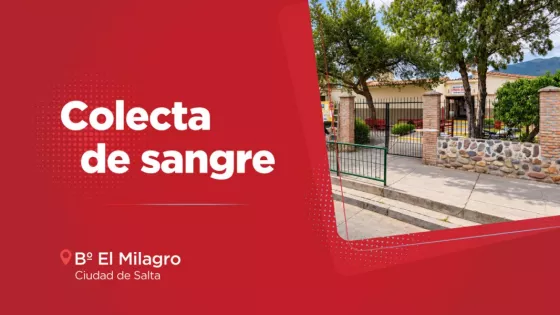 En barrio El Milagro se podrá donar sangre este sábado