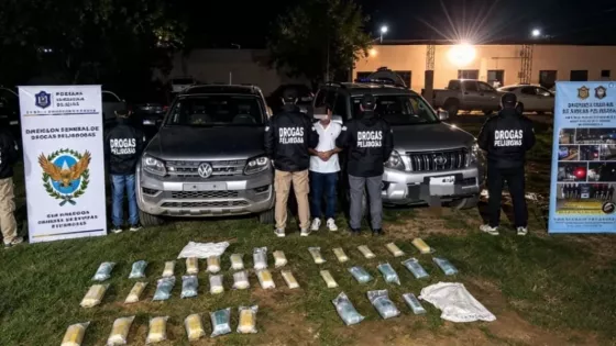 Golpe al narcotráfico en Orán: incautaron más de 260 mil dosis de cocaína