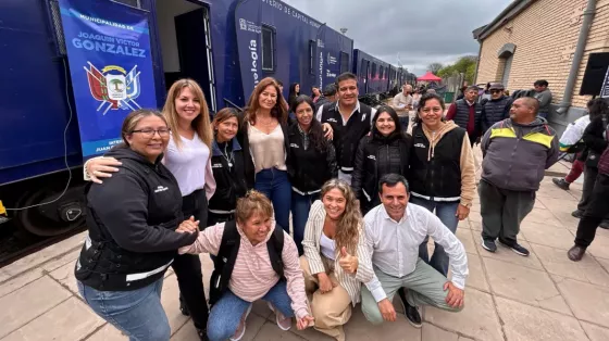 El Tren 25 de Mayo brindó más de 16 mil prestaciones en la provincia de Salta