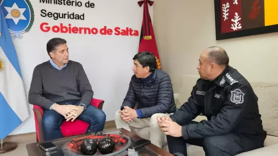 Seguridad y San Antonio de los Cobres coordinan acciones para reforzar la prevención policial
