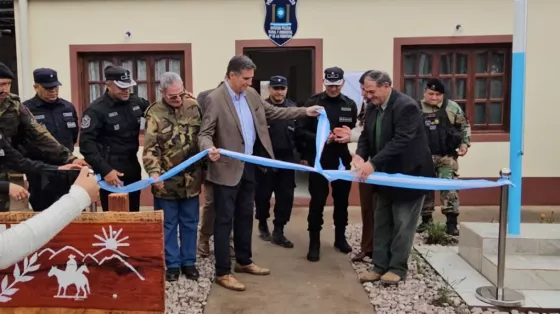 En el sur provincial inauguraron un puesto de la Policía Rural para reforzar la prevención del delito