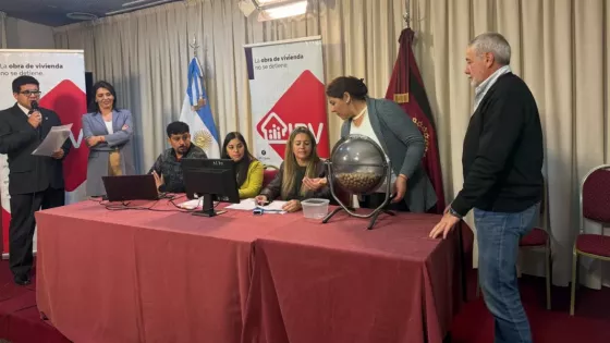 El IPV definió por sorteo público la ubicación de 132 departamentos en Pereyra Rozas
