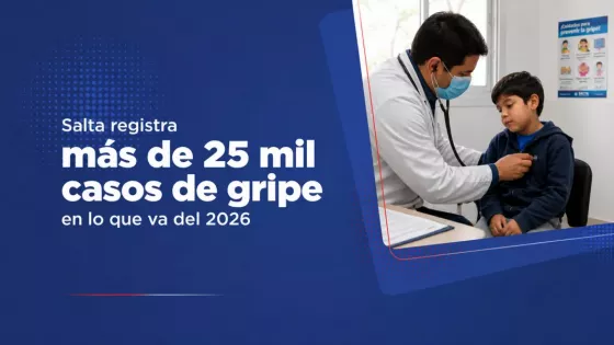Ya se notificaron más de 25 mil casos de síndrome gripal en Salta