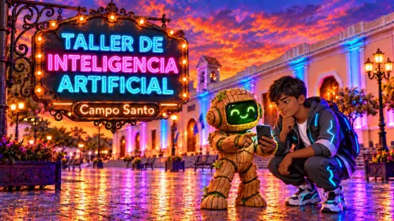 Campo Santo será sede de un taller gratuito sobre inteligencia artificial