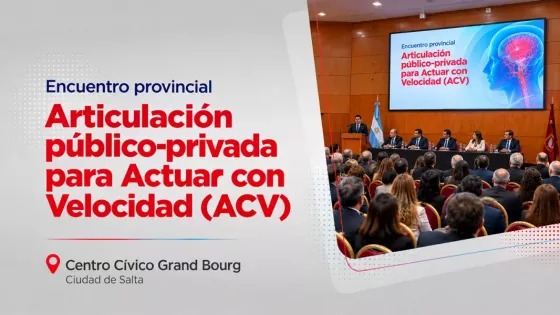 Presentarán la Red Provincial de Tele-ACV y sus canales de articulación público-privada