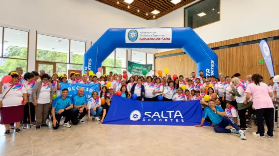 Cafayate fue escenario del cierre anual del Programa de Adultos Mayores