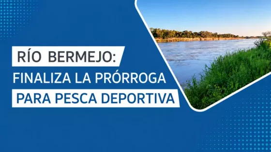 Hasta el  próximo domingo se podrá pescar con devolución obligatoria en el río Bermejo