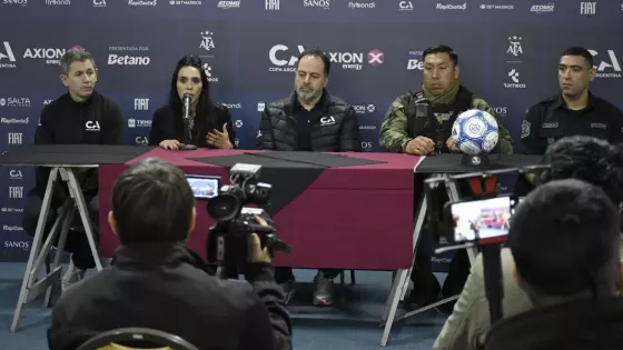 Presentaron oficialmente la semifinal de la Copa Argentina que se jugará mañana en Salta
