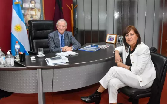 Marocco recibió a la secretaria de la Coordinadora Nacional de Cajas Previsionales de Profesionales