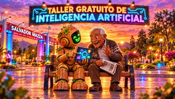 Hoy se realizará un taller gratuito de inteligencia artificial en Salvador Mazza