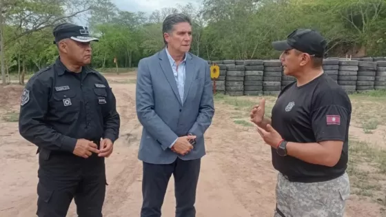 Supervisaron la labor formativa en la Escuela de Entrenamiento Policial de Tartagal