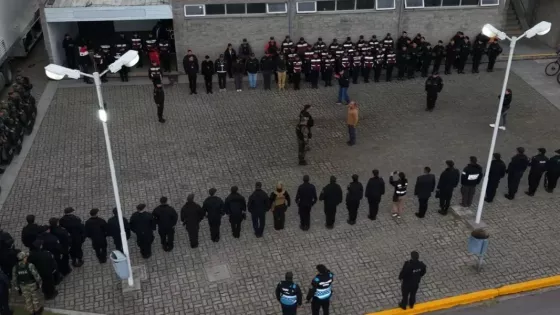 Cobertura de seguridad durante la semifinal de la Copa Argentina