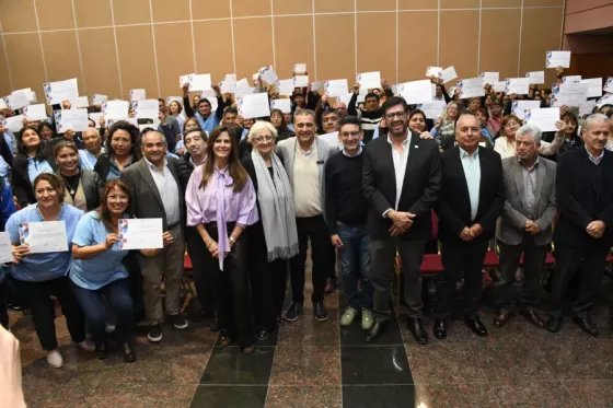 Certificaron a agentes sanitarios para fortalecer la atención primaria en toda la provincia