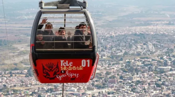 Paseos gratis y maquillaje artístico: la propuesta del Teleférico San Bernardo por Halloween