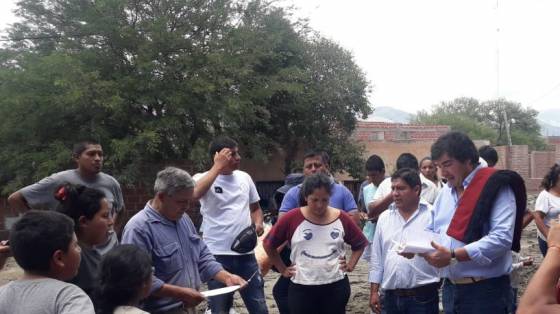El ministro De los Ríos estuvo en Cafayate para dialogar con la gente