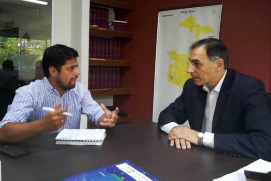El titular de Saeta analizó pedidos de vecinos del departamento Rosario de Lerma