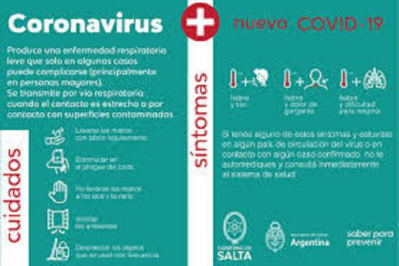 Coronavirus: no se registraron nuevos casos sospechosos o positivos