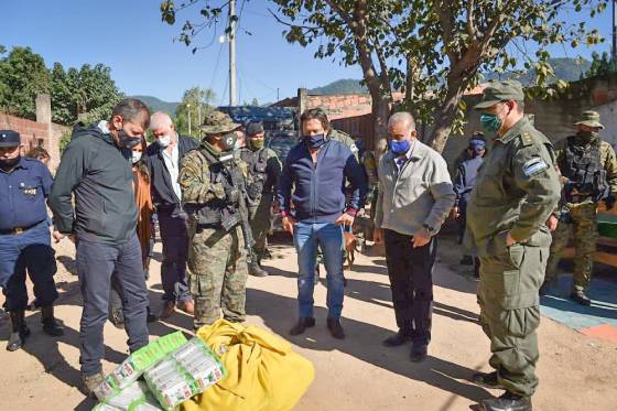 Sáenz en Salvador Mazza: “Estamos cuidando a los salteños, dándoles más seguridad, más garantías y mayor tranquilidad”