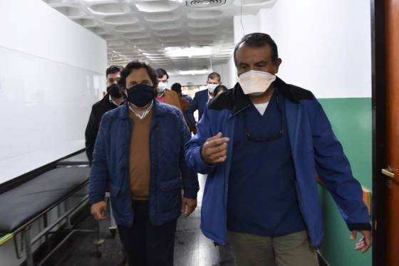 En Orán, el gobernador Sáenz se reunió con las autoridades sanitarias locales