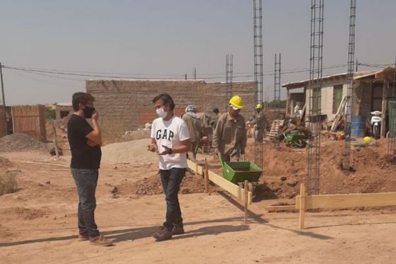 En municipios de los Valles Calchaquíes el IPV construye viviendas