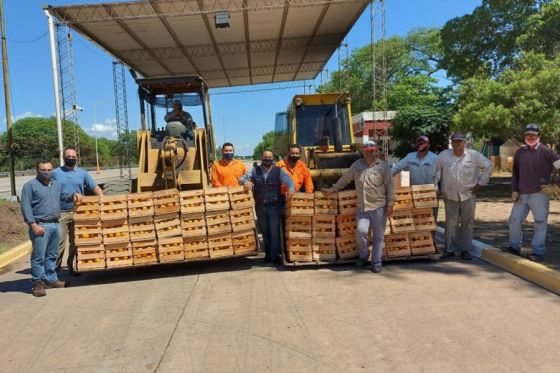 Inspectores decomisaron 9000 kilos de cítricos en el puesto de El Quebrachal