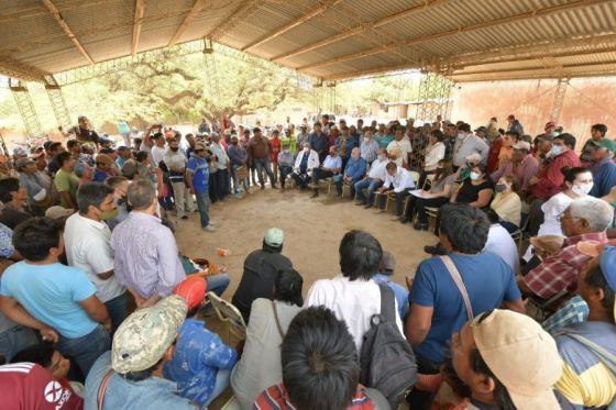 Mesa de trabajo entre el Gobierno, legisladores e intendente de Santa Victoria Este