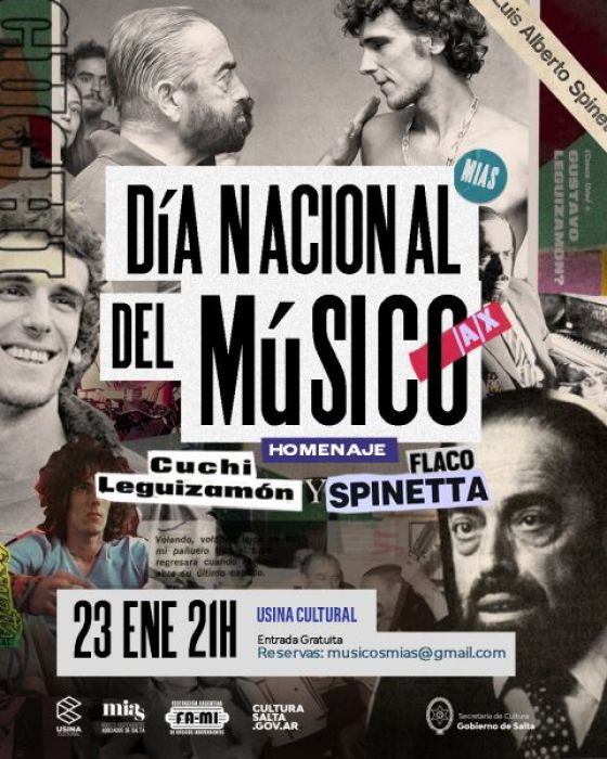 Celebran el Día del Músico/a/x en la Usina Cultural