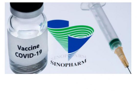 Llegaron 15.300 dosis de la vacuna Sinopharm producida en China