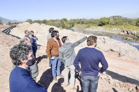 Se concretaron más de la mitad de las obras hídricas previstas para el Parque Industrial