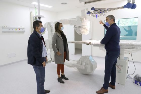 Finalizó la construcción de un quirófano híbrido en el hospital Oñativia