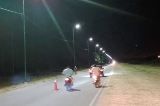 Nueva red de alumbrado público en la avenida interurbana Mosconi – Tartagal