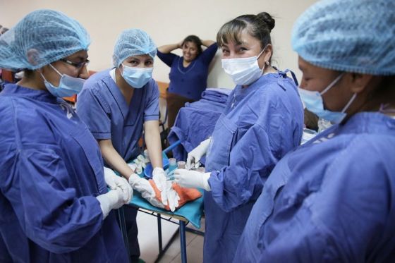 El hospital Señor del Milagro abre la concurrencia de Enfermería